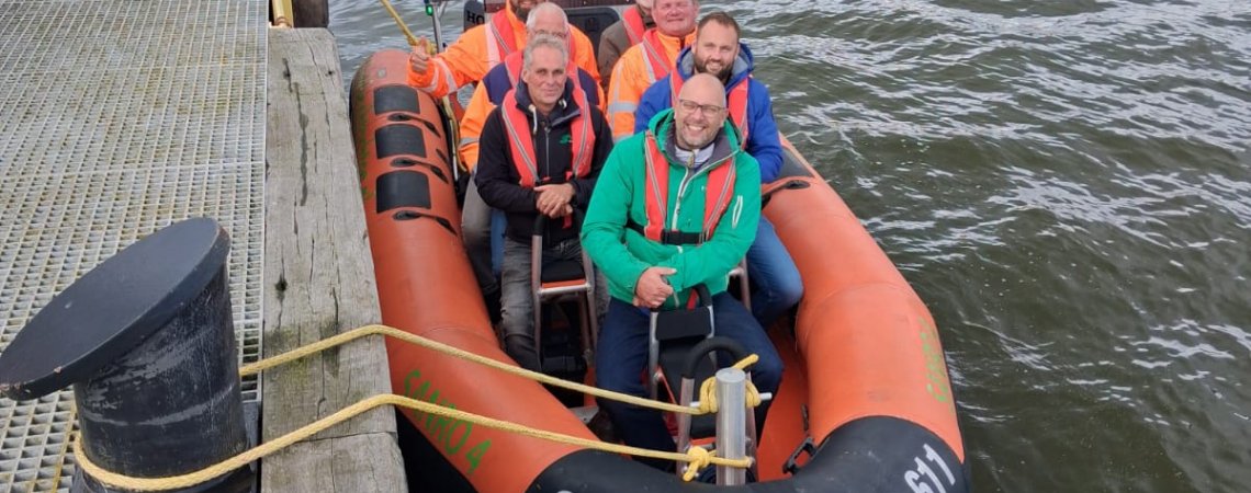 Zeehonden spotten op de waddenzee