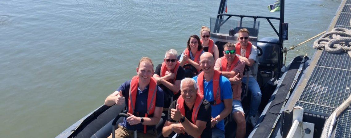 Zeehonden spotten op de waddenzee