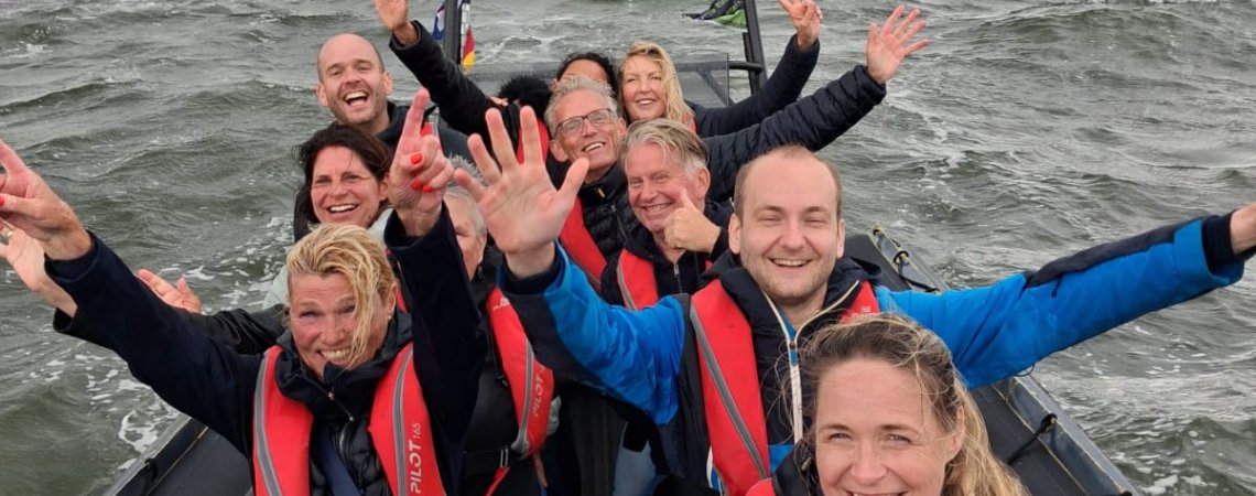Zeehonden spotten op de waddenzee