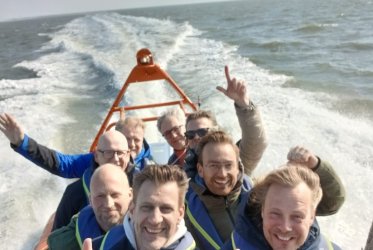 bedrijfsuitje - gezellig - waddenzee