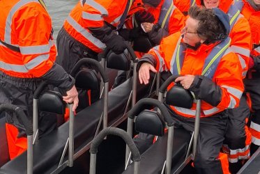 Op de terugweg - waddenzee zeehonden varen groningen eemshaven delfzijl
