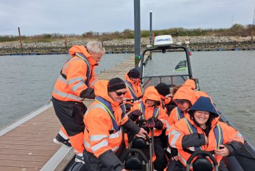 RIB varen waddenzee Groningen Borkum Eemshaven