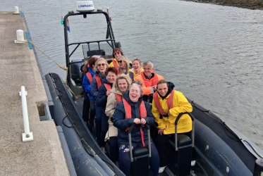 RIB varen waddenzee Groningen Borkum Eemshaven