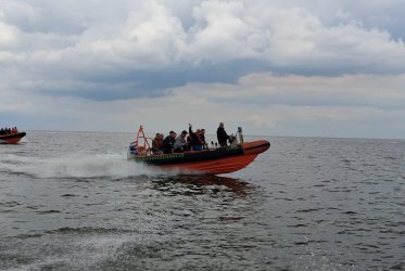 RIB varen waddenzee Groningen Borkum Eemshaven