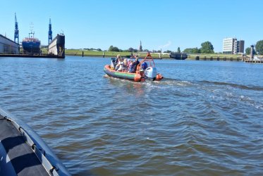 Op de terugweg - waddenzee zeehonden varen groningen eemshaven delfzijl