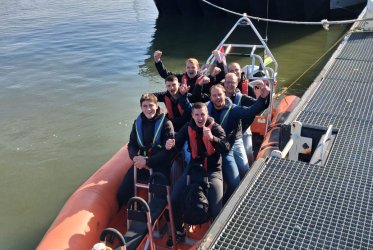 vrijgezellenfeest - gezellig - Waddenzee