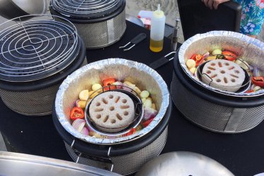 Heerlijk eten van Hap enzo - BBQ op het Wad